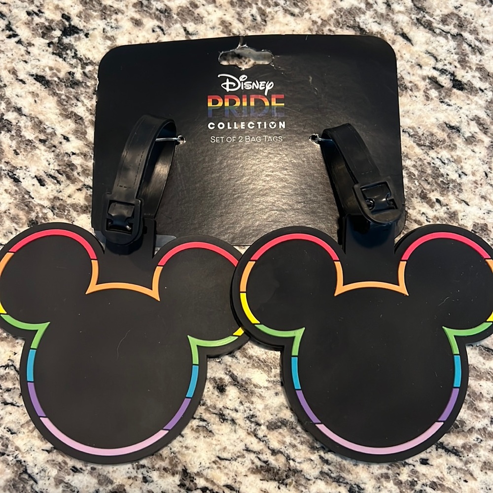 NWT Disney Pride Collection Bag Tags